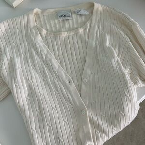 CREAM SWEATER SET! Super cute for fall!